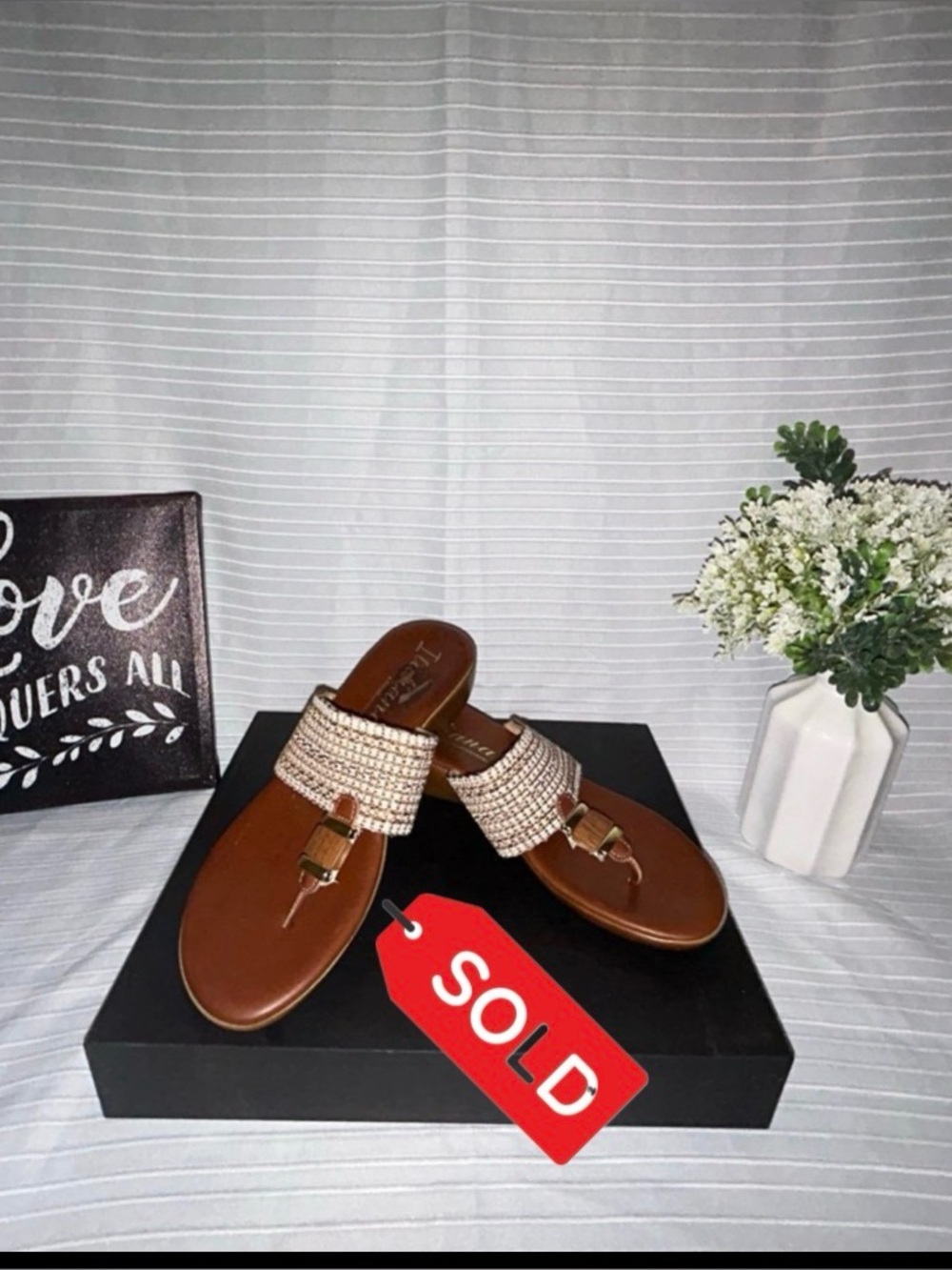 SOLD Italian Shoemakers Italiana sandals 7.5